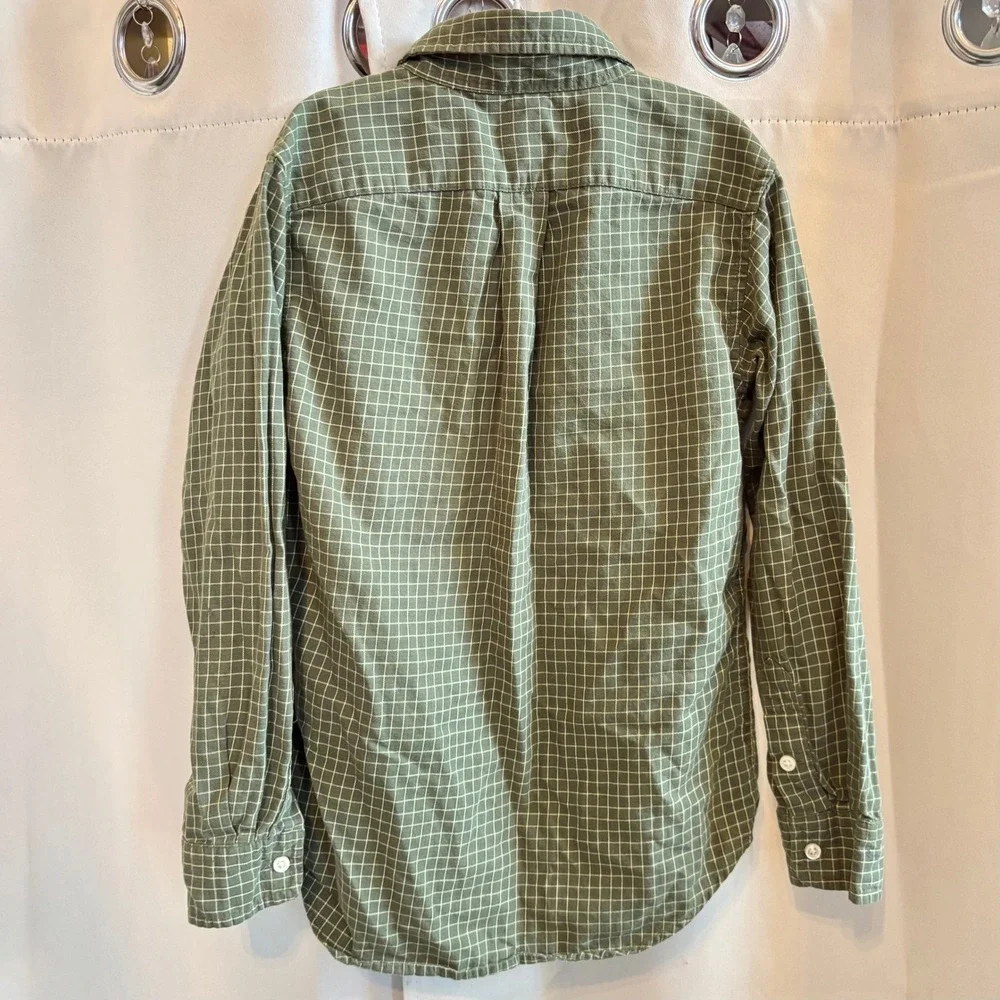 Ralph Lauren Boys Shirt 7 Plaid Cotton‎ Button Down Preppy Classic School 20188